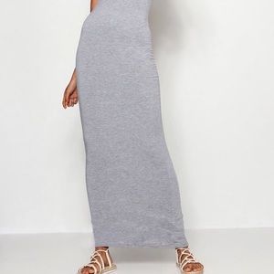 Grey maxi dress
